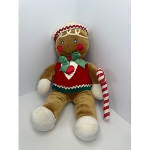 Vintage 1990 Target Gingerbread Man Plush Christmas Holiday Commonwealth Toy